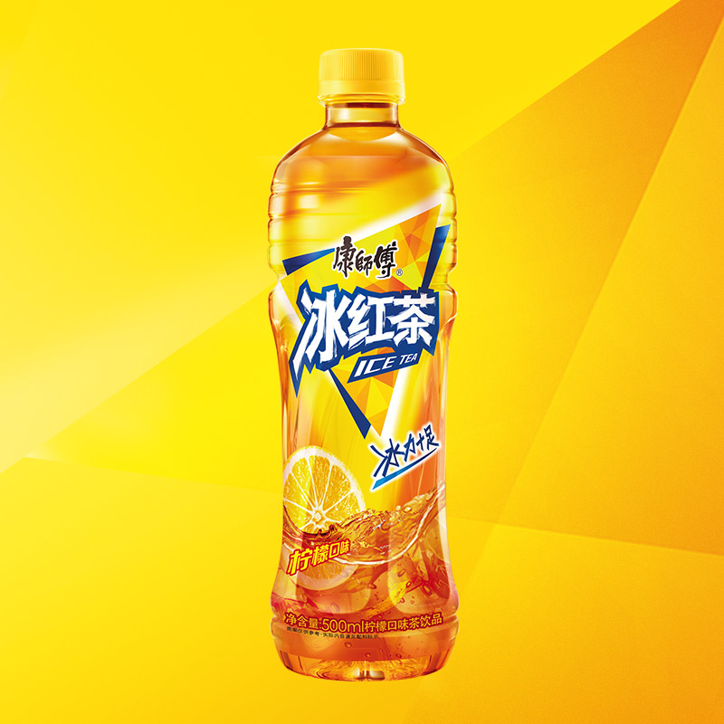 康师傅 冰红茶柠檬口味 瓶装 - MASTER KANG Cold Red Tea Lemon Flavor